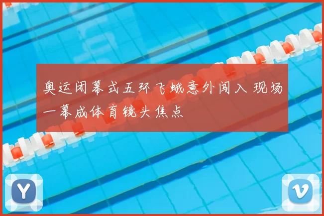 奥运闭幕式五环飞蛾意外闯入 现场一幕成体育镜头焦点