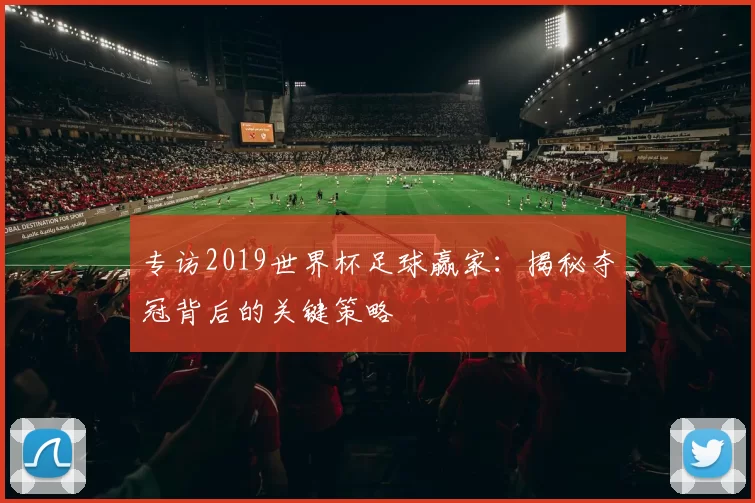 专访2019世界杯足球赢家:揭秘夺冠背后的关键策略