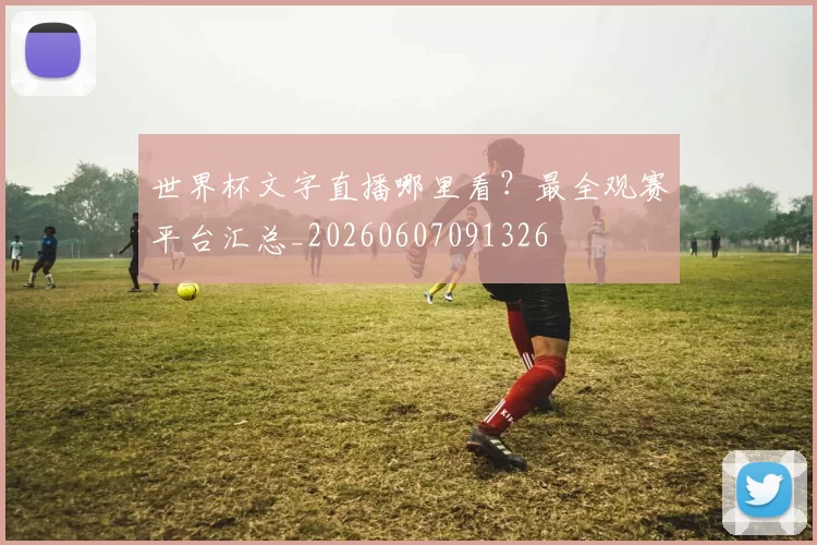 世界杯文字直播哪里看？最全观赛平台汇总_20260607091326