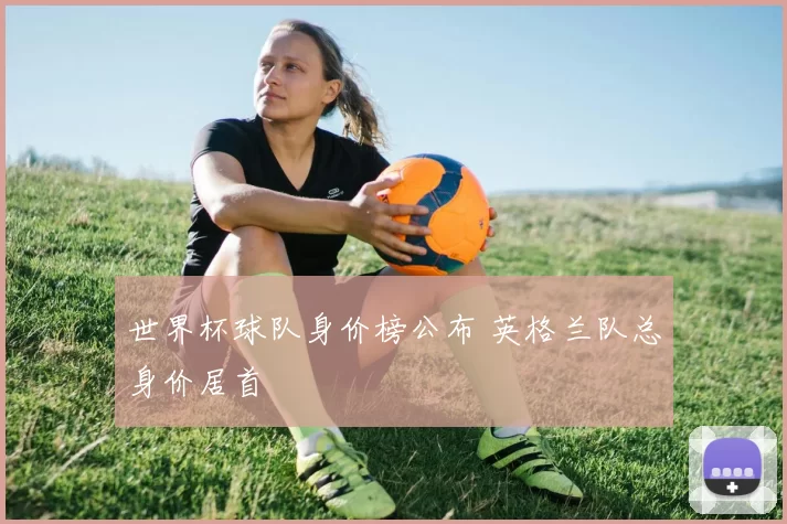 世界杯球队身价榜公布 英格兰队总身价居首