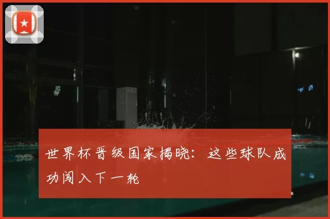 世界杯晋级国家揭晓:这些球队成功闯入下一轮